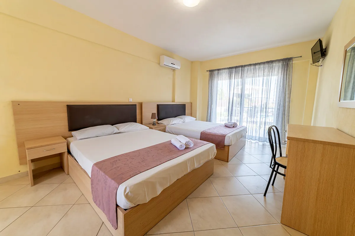 Tiara Holidays - Maritina Studios - Ground Floor Studios - bedroom